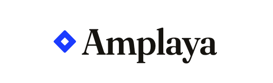 Amplaya wordmark, dark